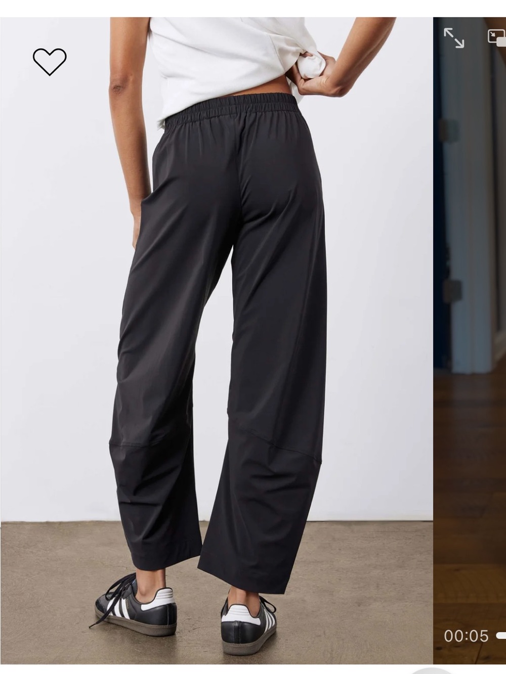 Ruti On The Loose work pant in Black - Picture 3 of 14